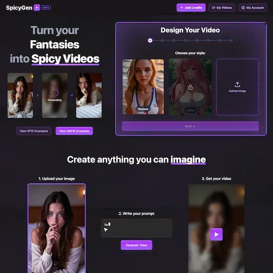 SpicyGen - Turn AI Images into Spicy Videos